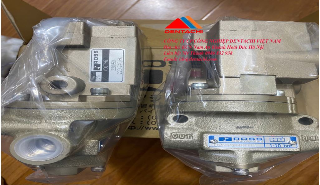 SOLENOID VALVE D2772B4011, ROSS, 220/50 220-240/60